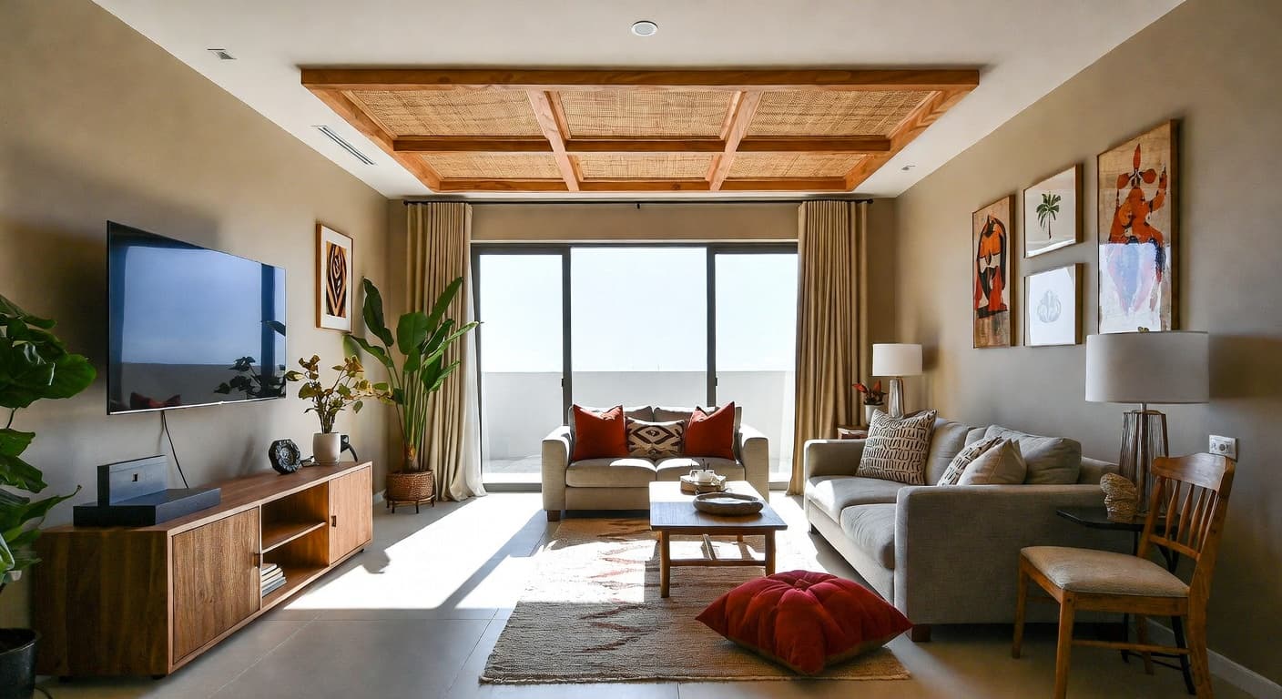 African pet room interior design - featuring african style furniture, decor, colors, and layout ideas for your pet room