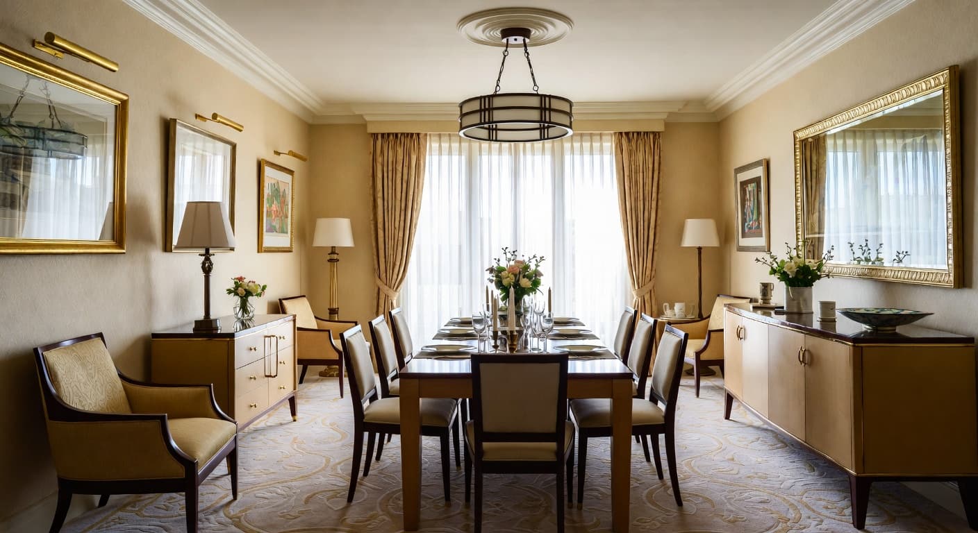 Art Deco Dining Room design preview