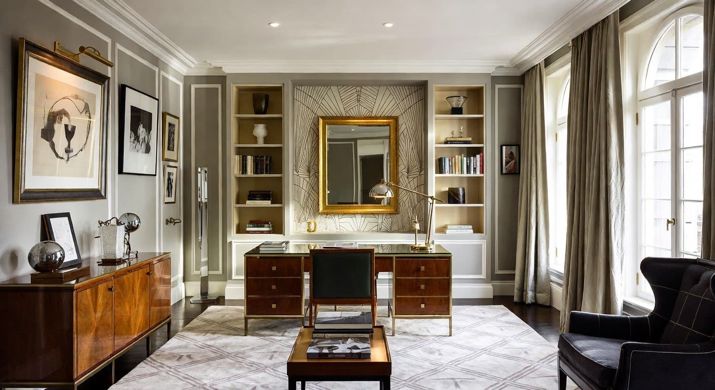 Art Deco Home Office design preview