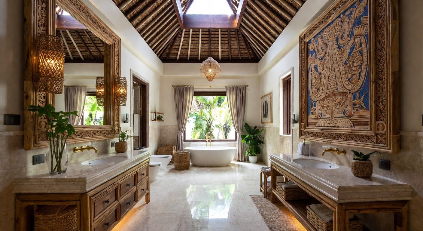 Balinese Bathroom design preview