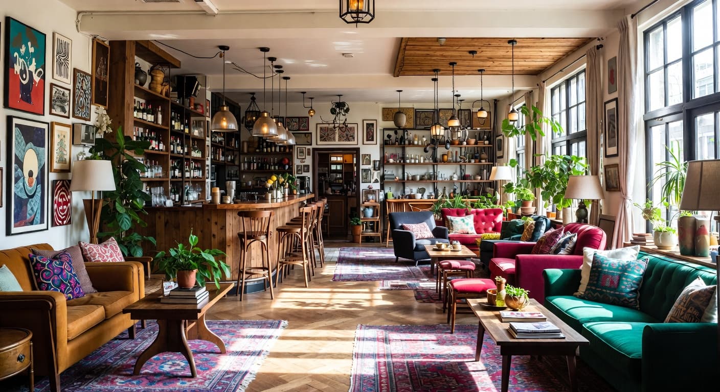 Bohemian Bar Room design preview