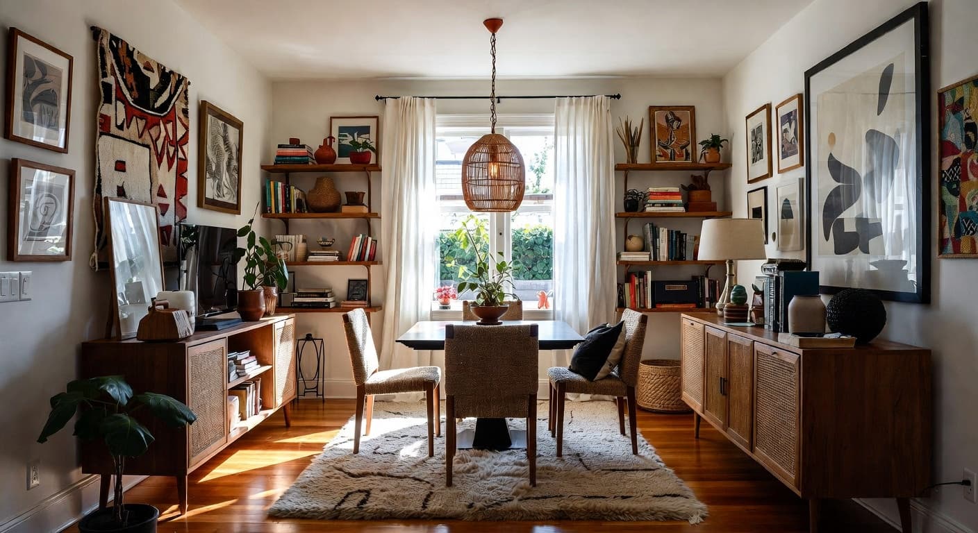 Bohemian Breakfast Nook design preview