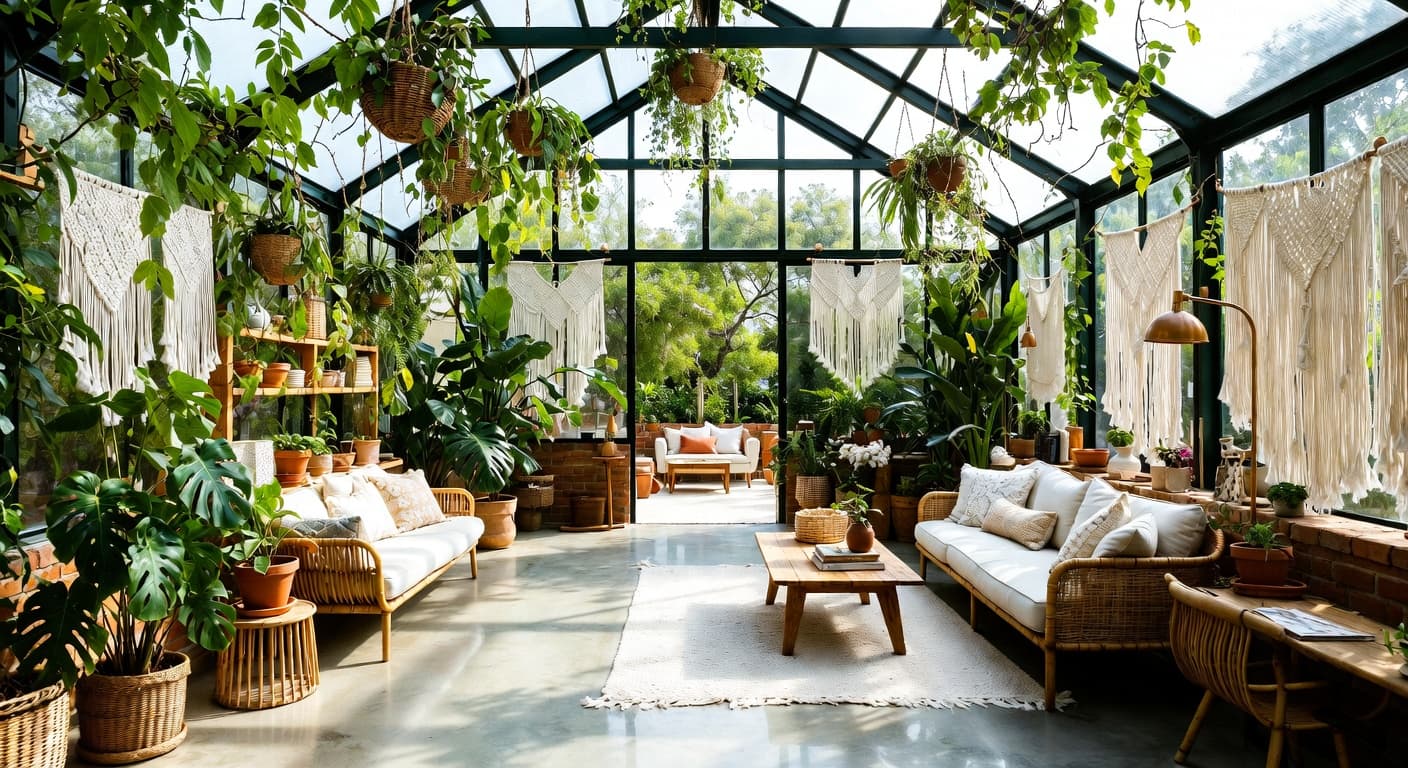 Bohemian Greenhouse design preview