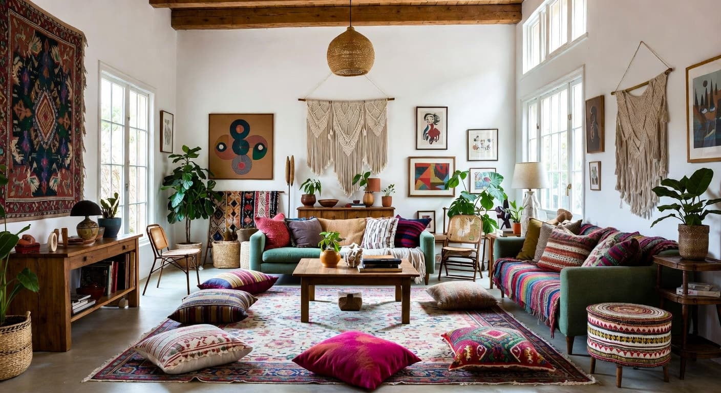 Bohemian Multi-Purpose Room design preview