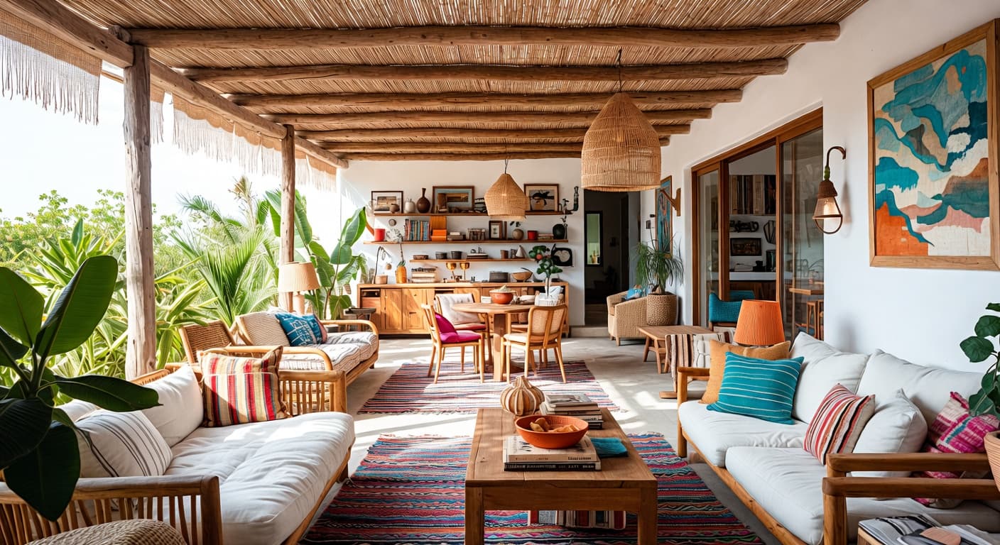 Bohemian Outdoor Space design preview