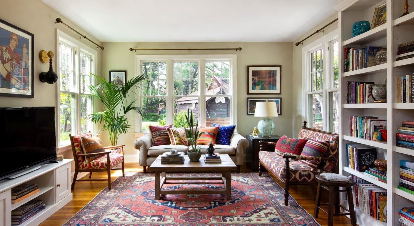 Bohemian Playroom design preview