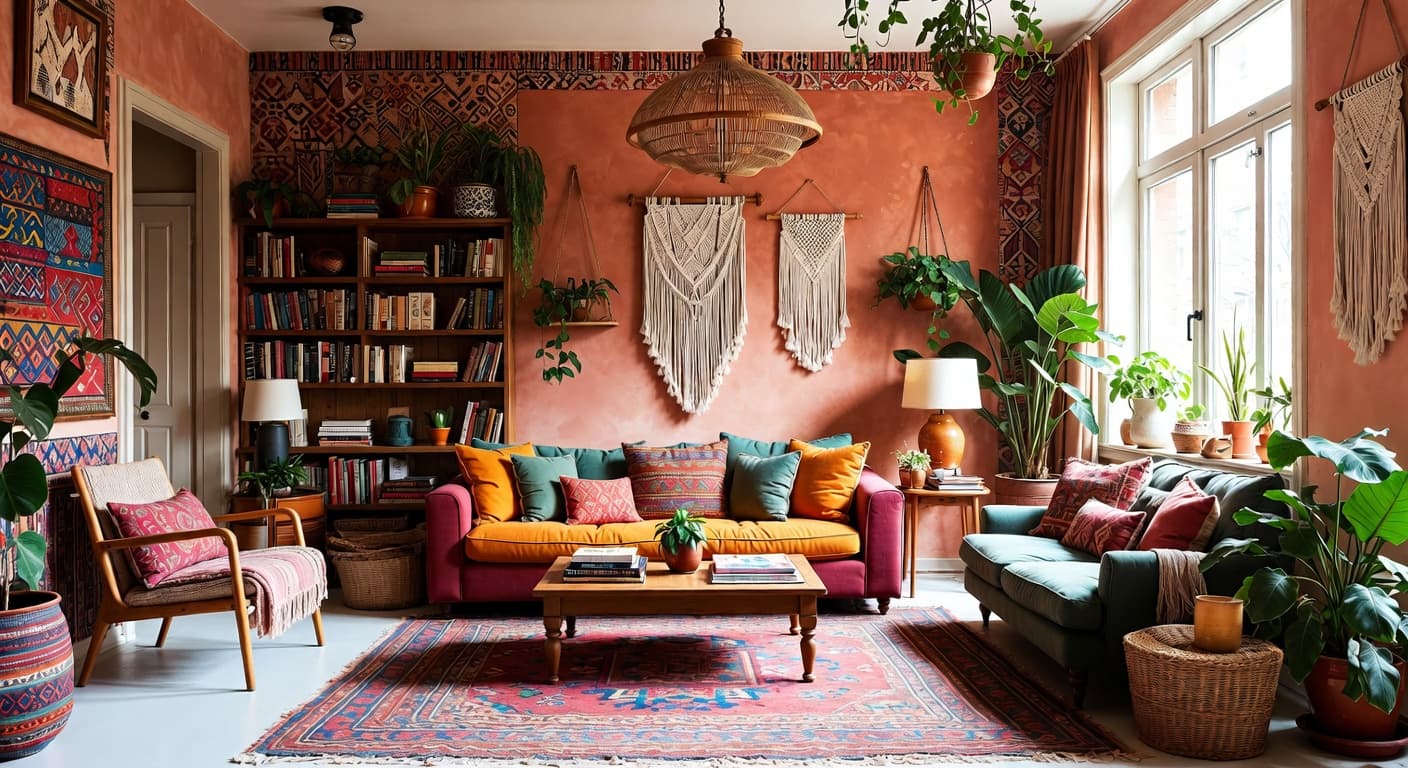 Bohemian Reading Nook design preview