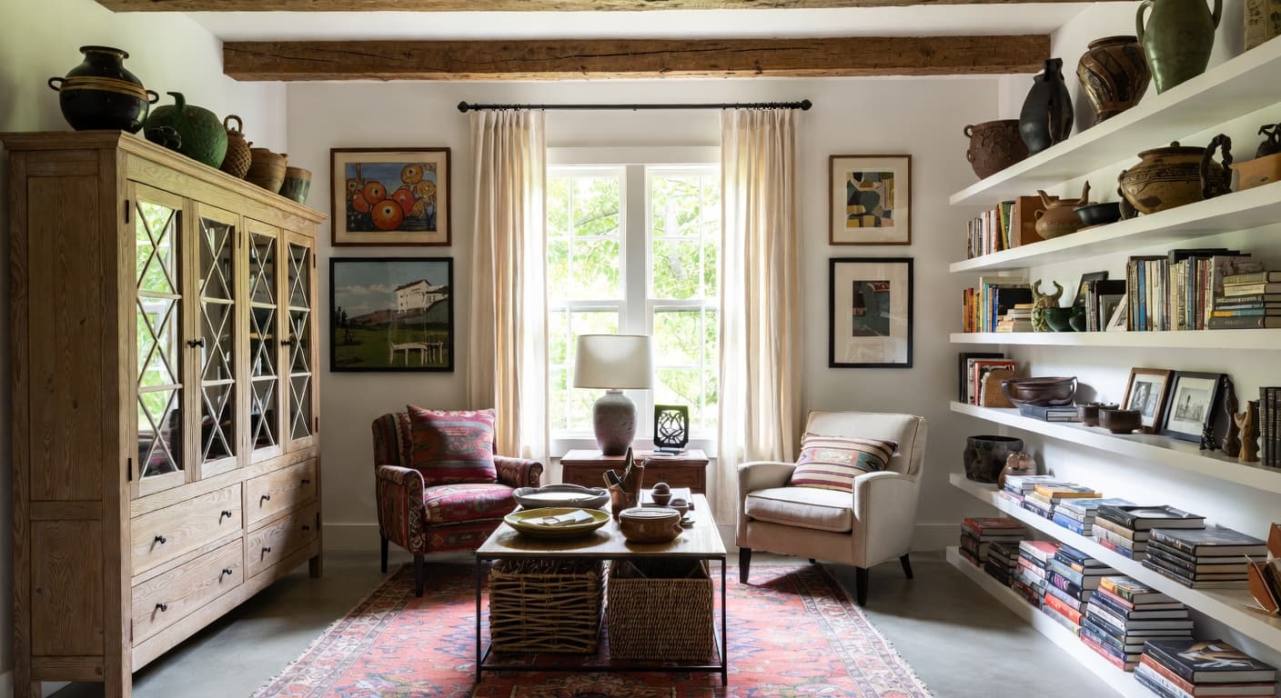 Bohemian Storage Room design preview