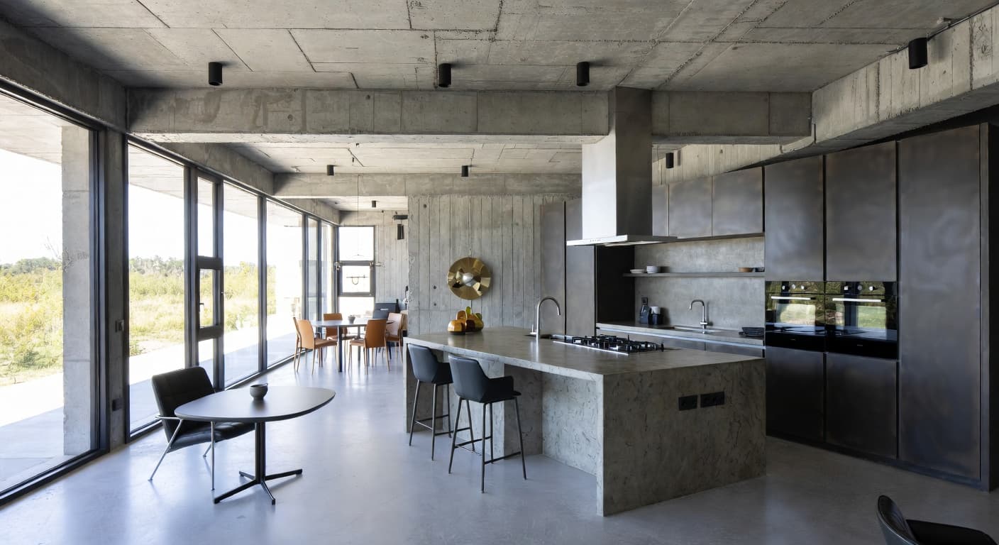 Brutalist Kitchen design preview