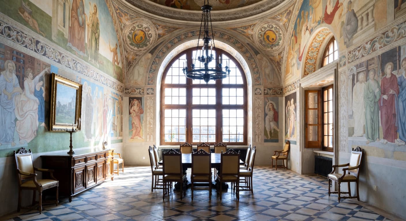 Byzantine Dining Room design preview