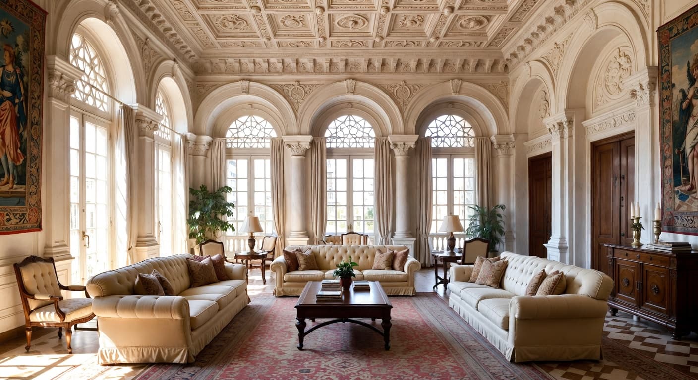 Byzantine Living Room design preview