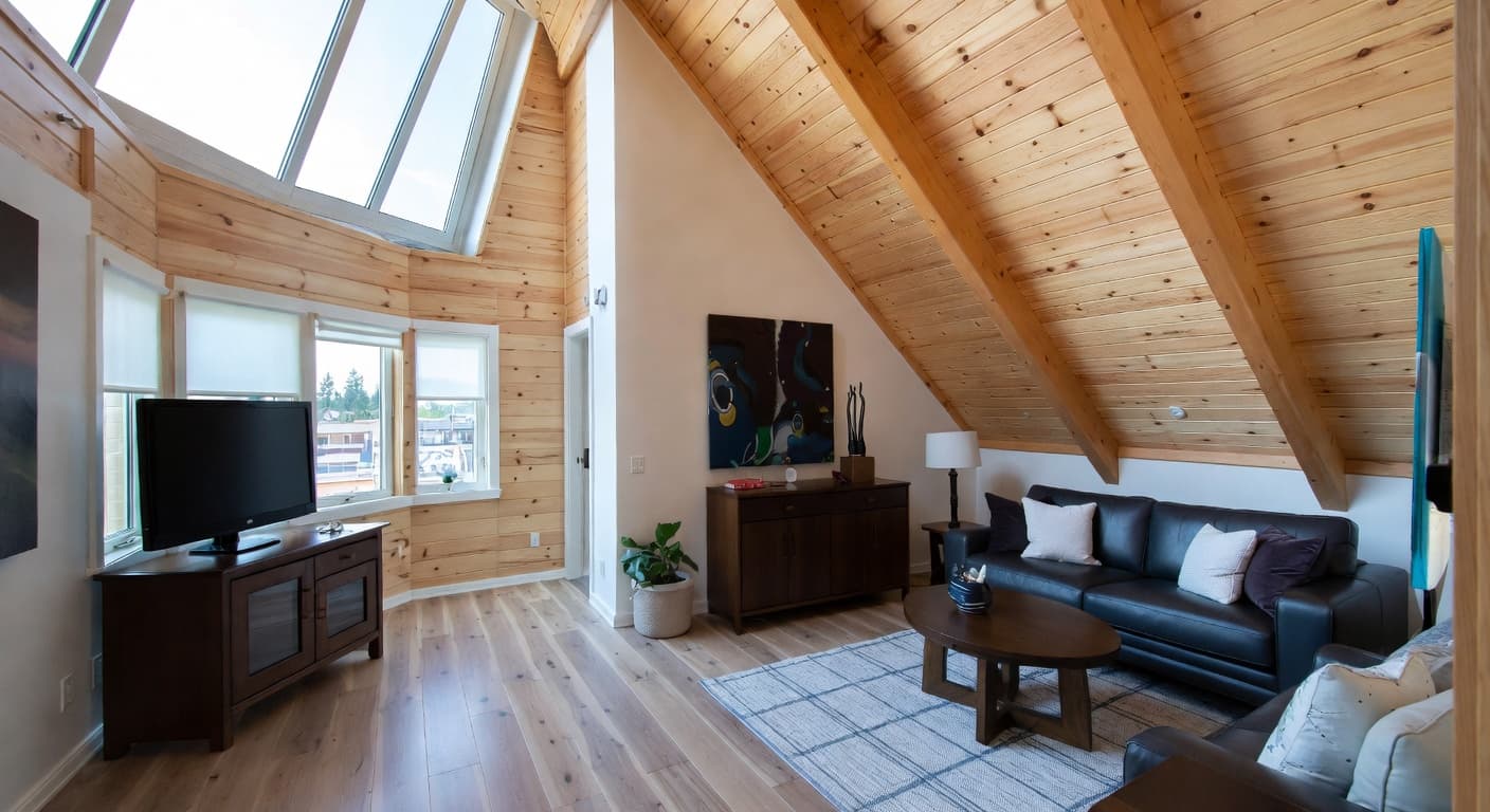 Cabin observatory interior design - featuring cabin style furniture, decor, colors, and layout ideas for your observatory