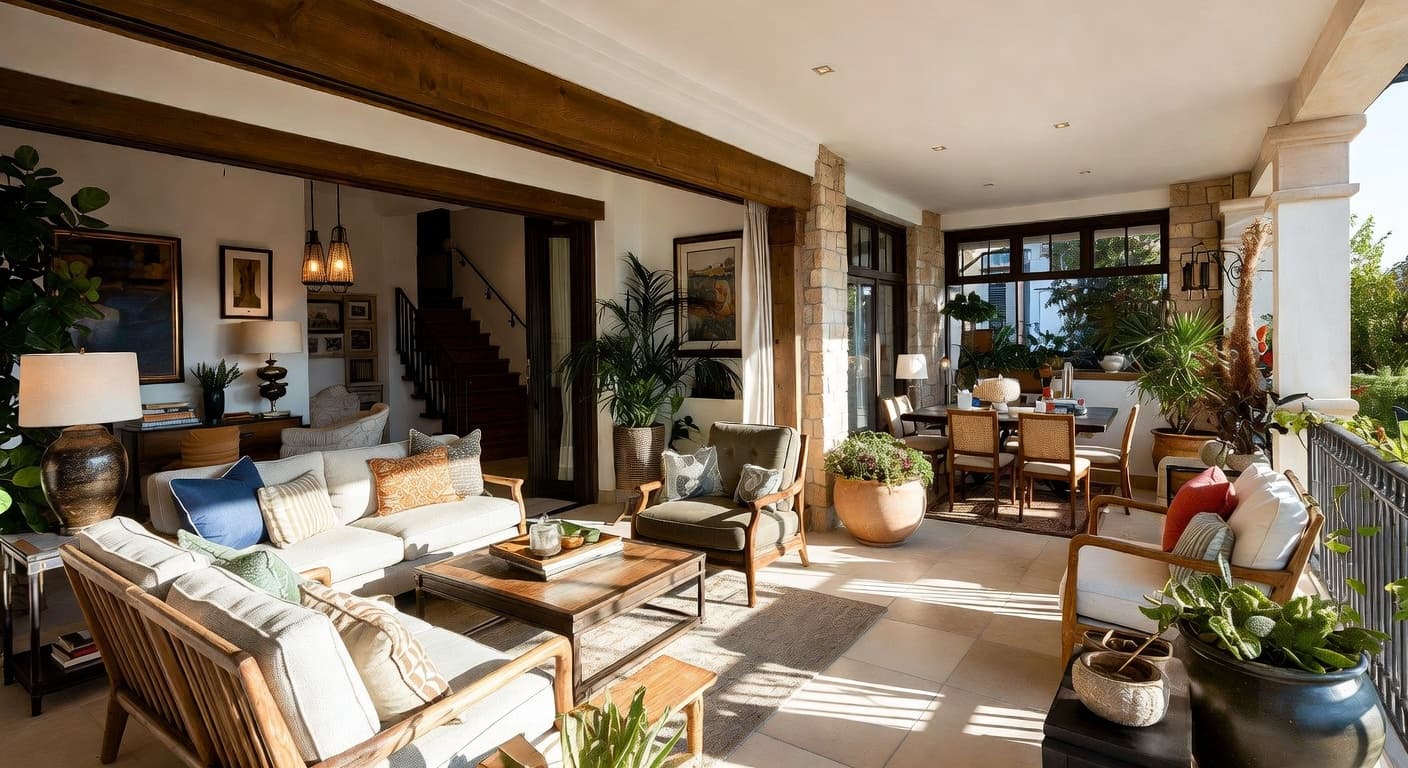 California Casual Balcony / Terrace design preview