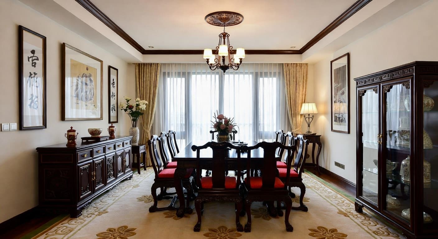 Chinese Dining Room design preview
