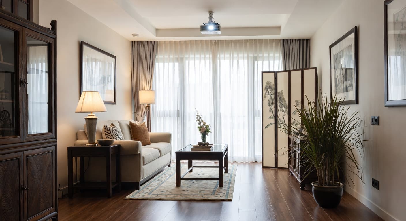 Chinese Living Room design preview