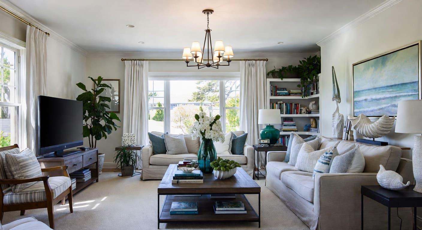 Coastal Living Room design preview