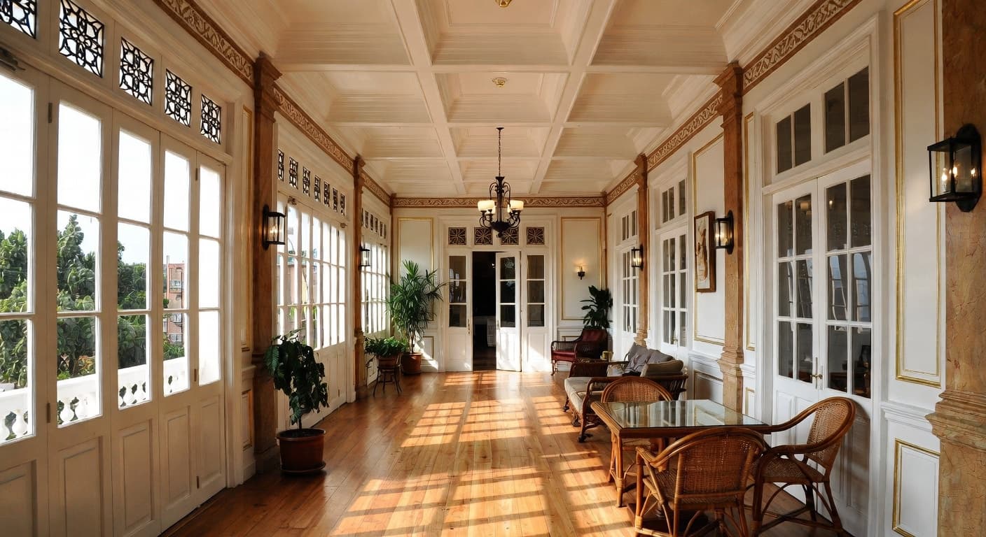 Colonial Balcony / Terrace design preview