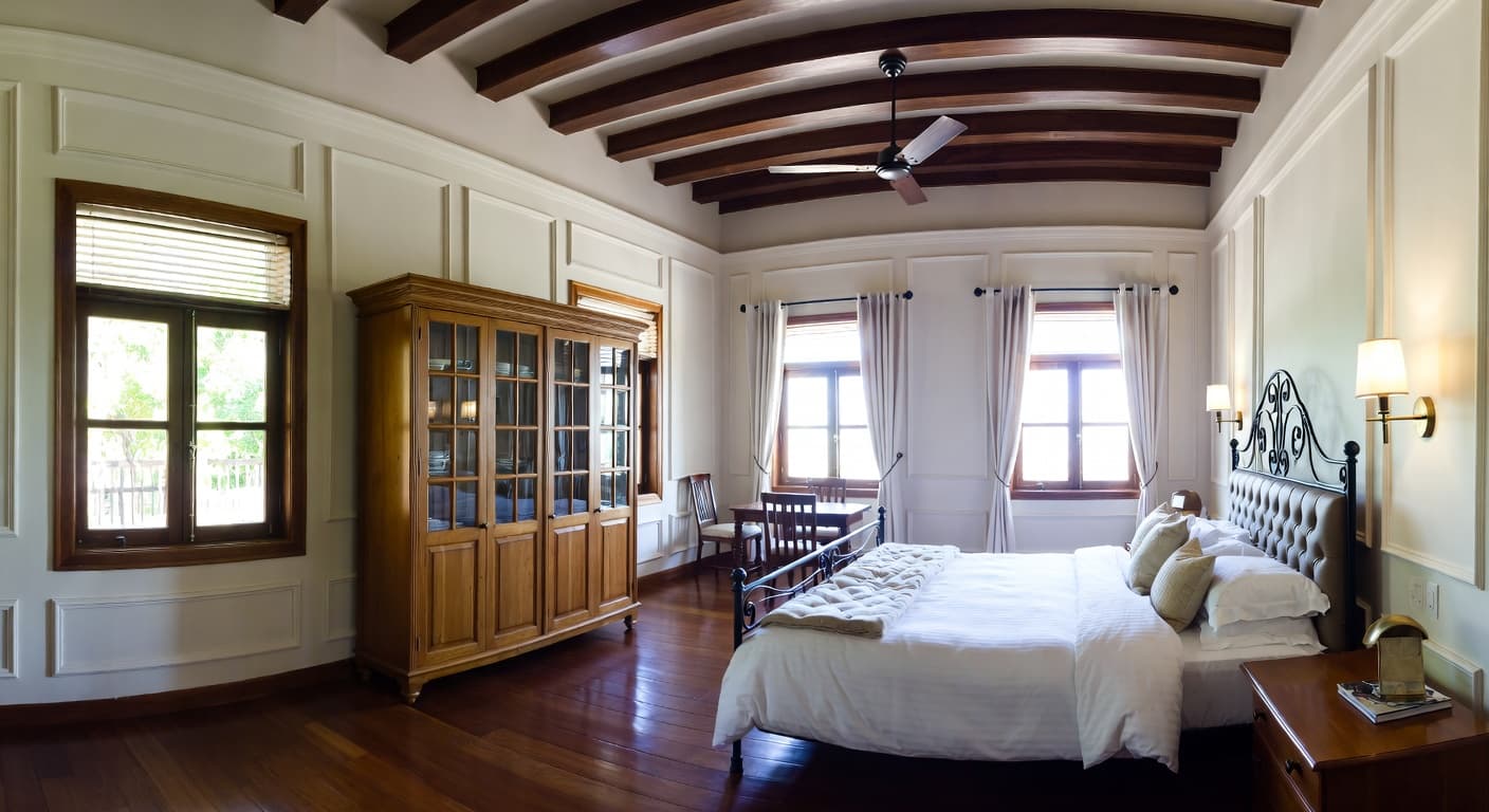 Colonial Bedroom design preview