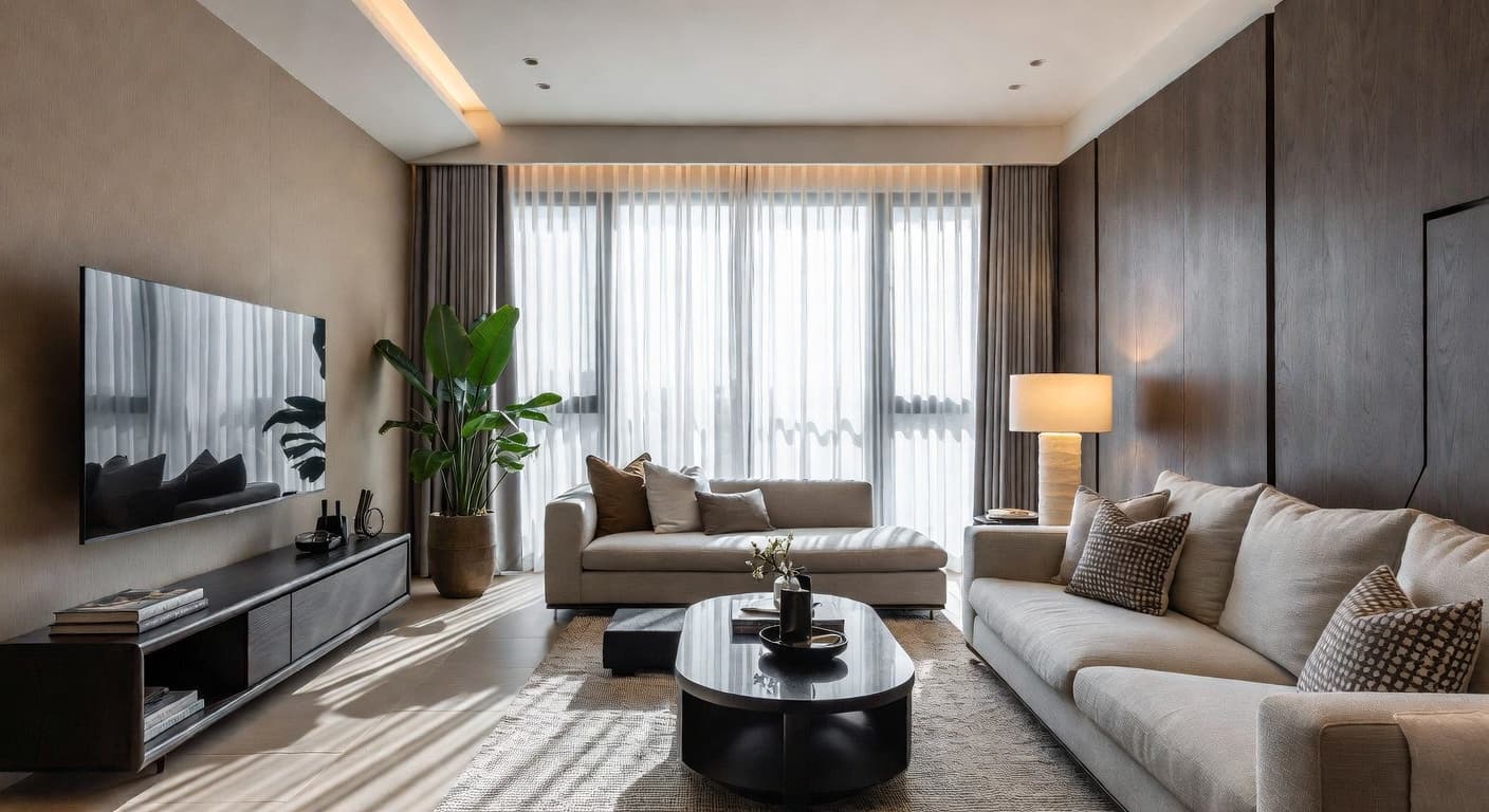 Contemporary meditation space interior design - featuring contemporary style furniture, decor, colors, and layout ideas for your meditation space