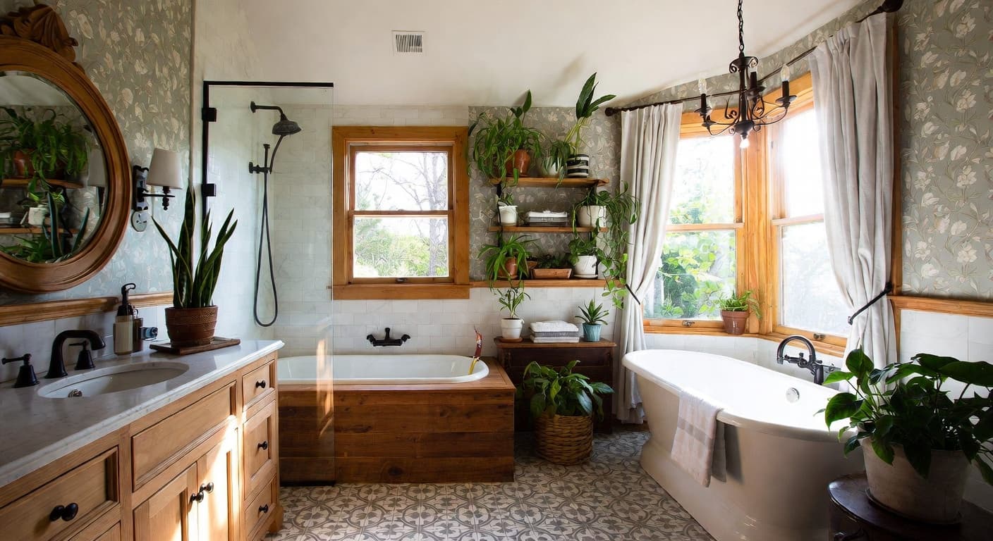 Cottagecore Bathroom design preview