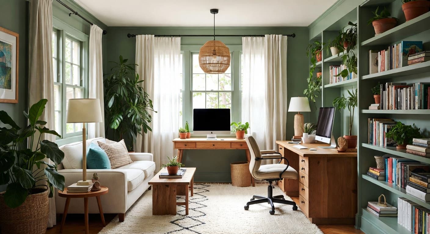 Cottagecore Home Office design preview