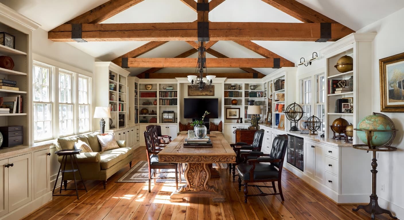 Craftsman storage room interior design - featuring craftsman style furniture, decor, colors, and layout ideas for your storage room