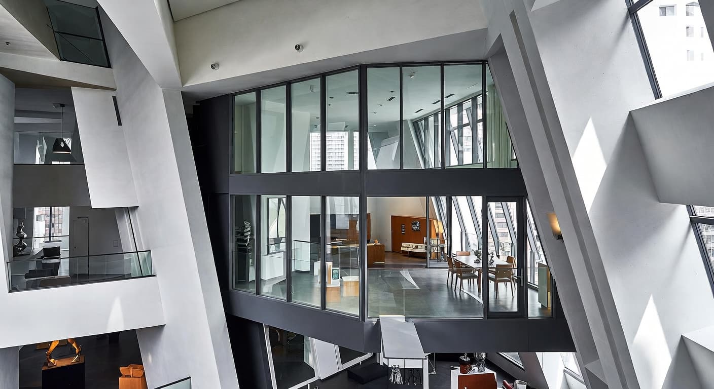 Deconstructivism Balcony / Terrace design preview