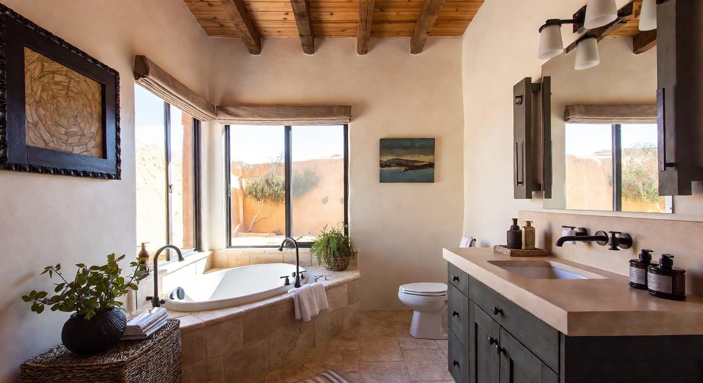 Desert Modern Bathroom design preview