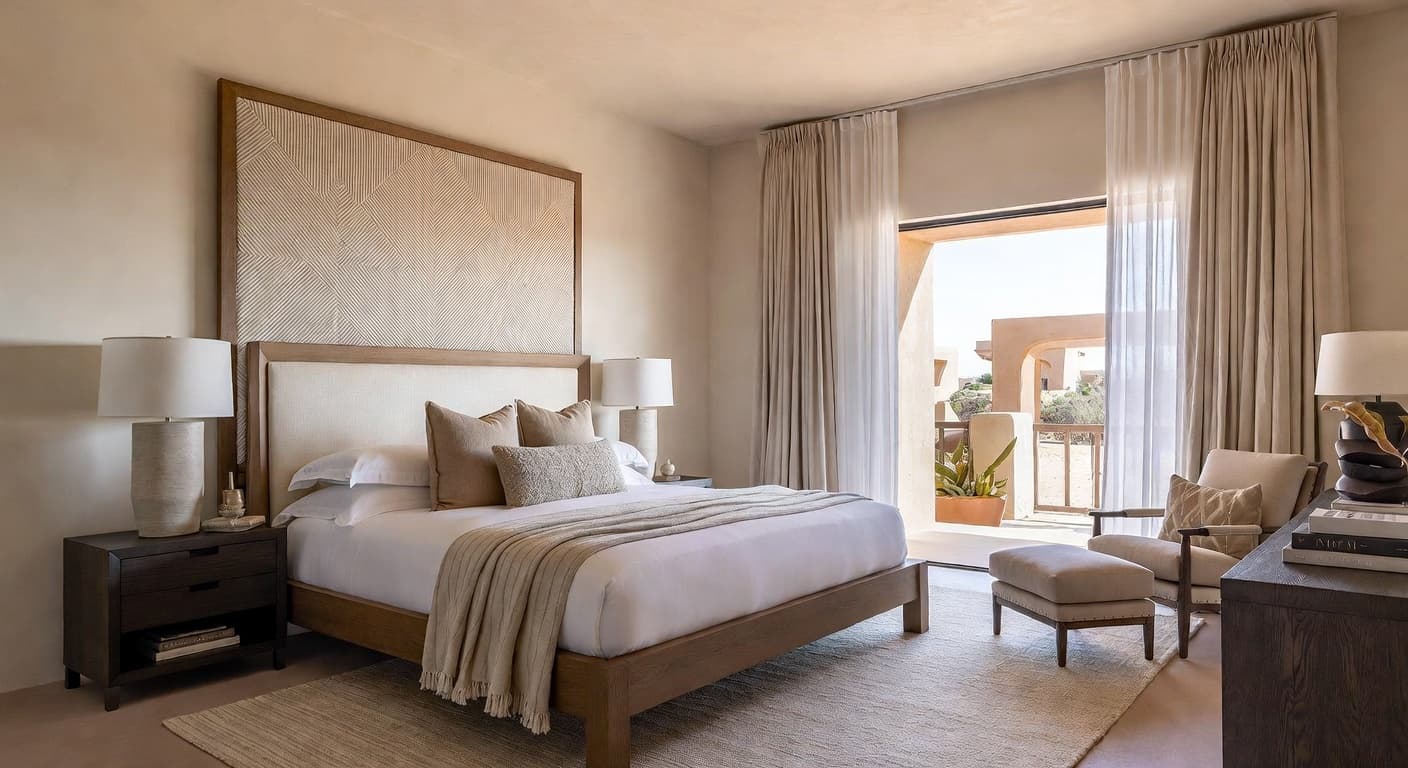 Desert Modern Bedroom design preview