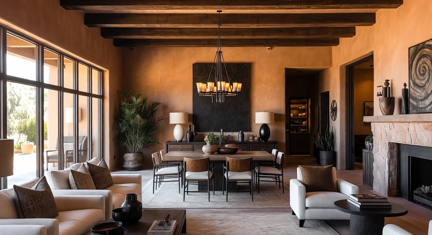 Desert Modern Dining Room design preview