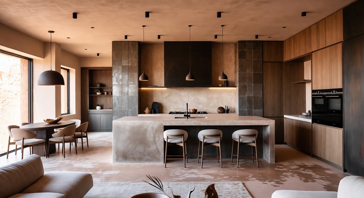 Desert Modern Kitchen design preview