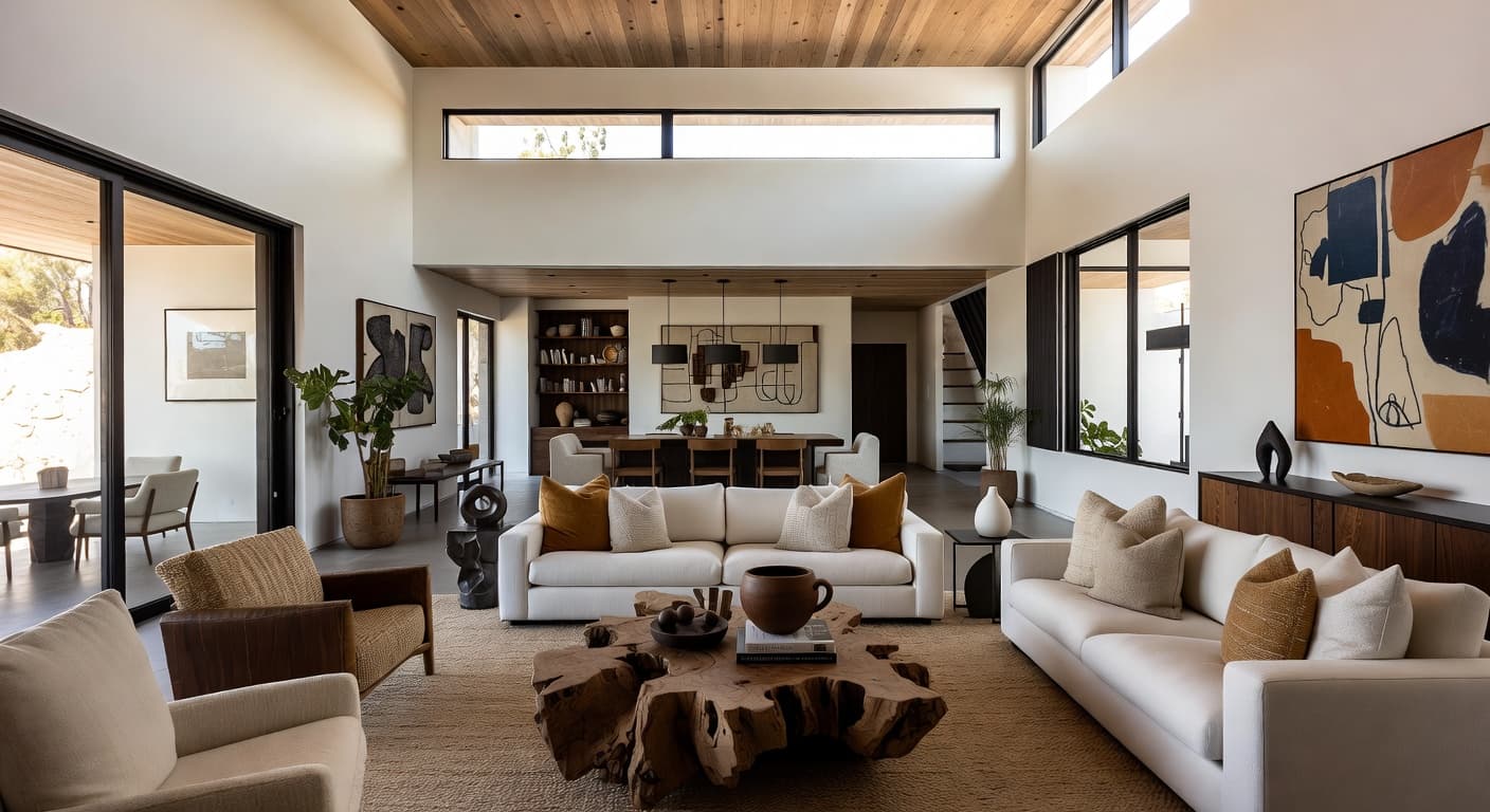 Desert Modern Living Room design preview