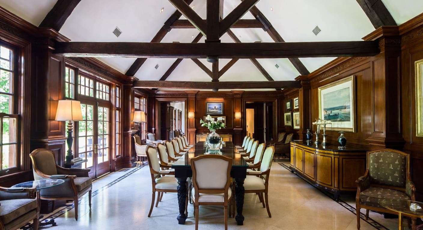 Dutch Colonial wine cellar interior design - featuring dutch colonial style furniture, decor, colors, and layout ideas for your wine cellar