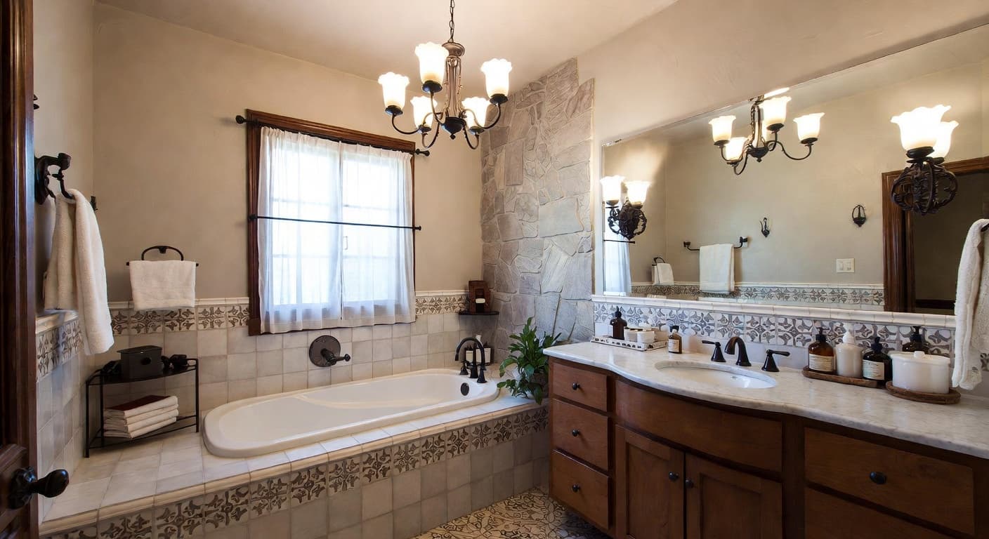 Eclectic Bathroom design preview