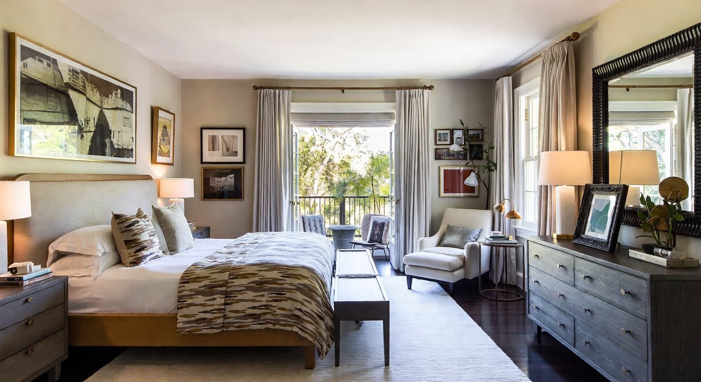 Eclectic Bedroom design preview