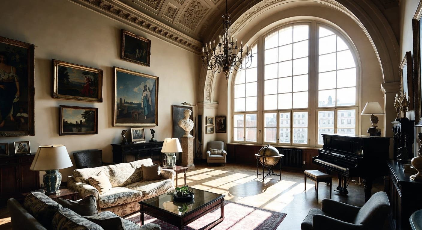 Eclectic observatory interior design - featuring eclectic style furniture, decor, colors, and layout ideas for your observatory