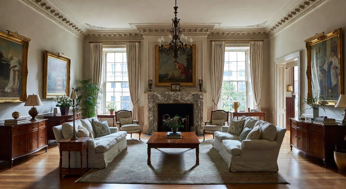 Edwardian Living Room design preview