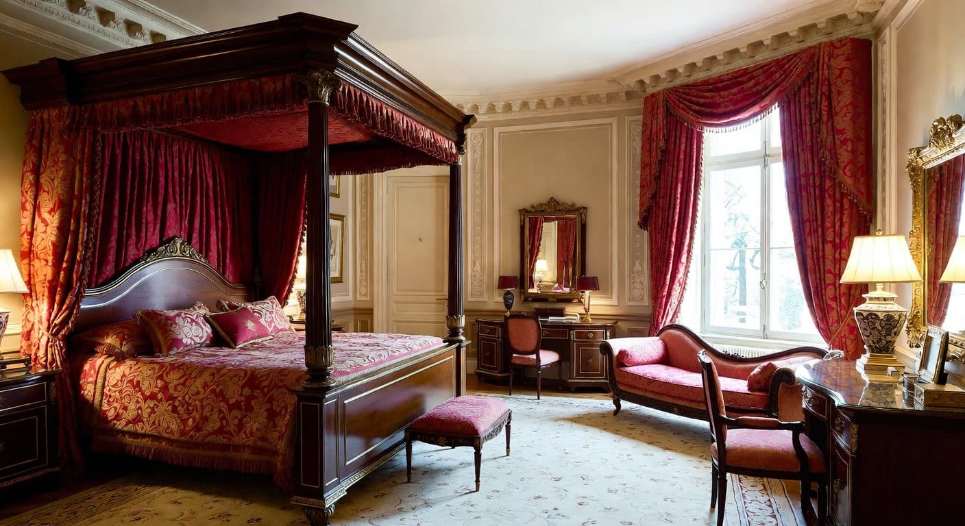 Empire Bedroom design preview