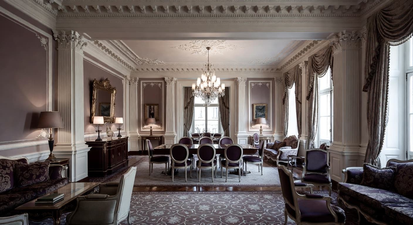 Empire Dining Room design preview