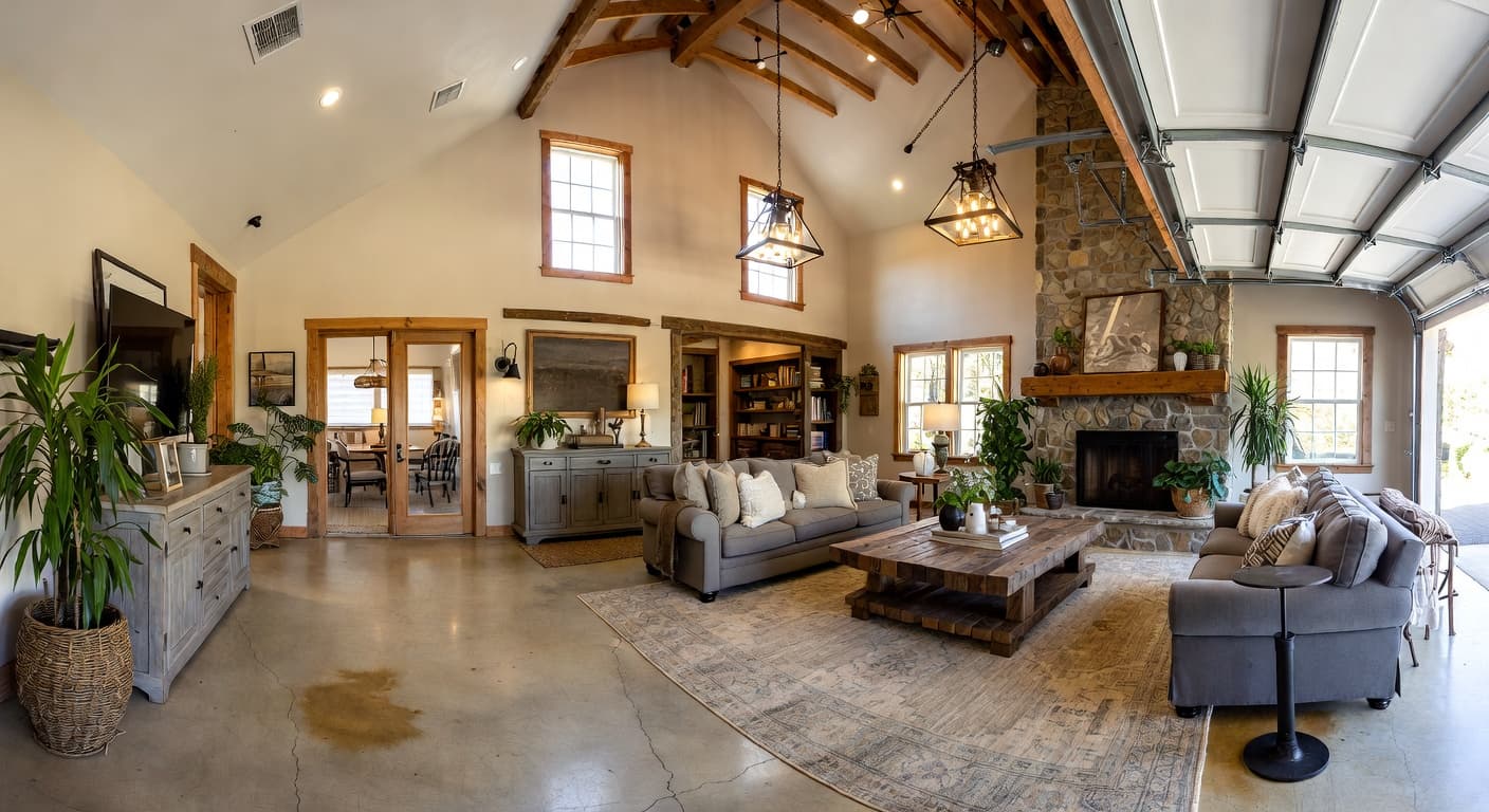 Farmhouse Garage Interior design preview