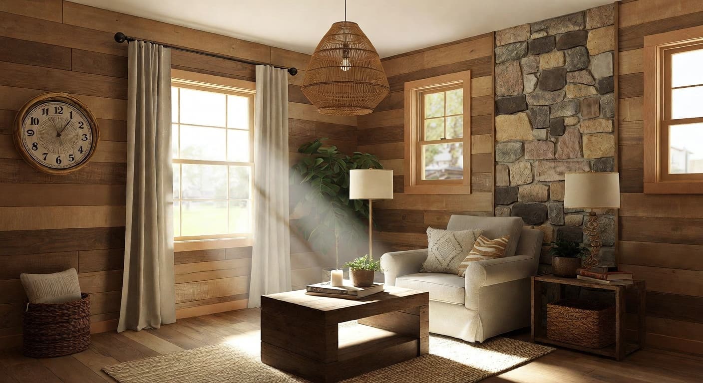 Farmhouse Meditation Space design preview