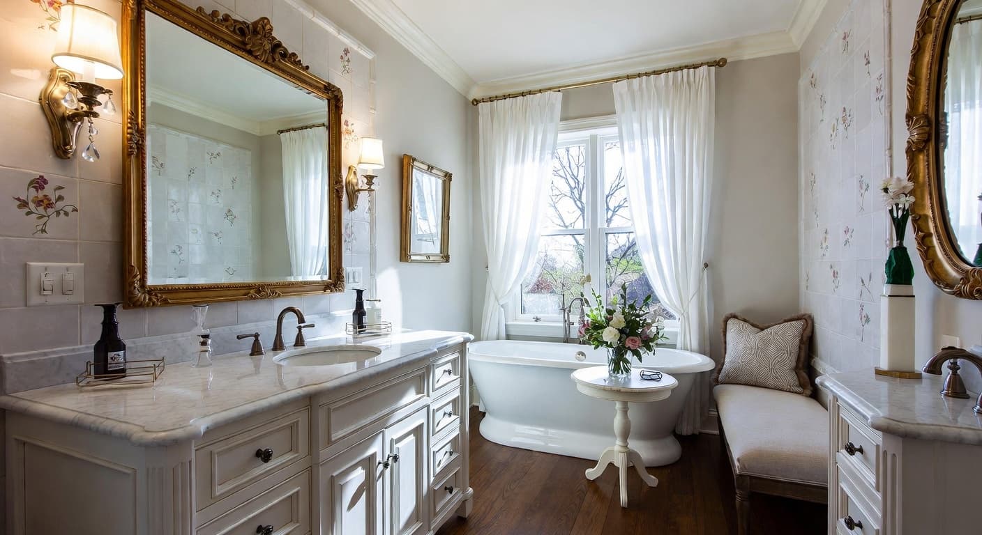 French Country Bathroom design preview