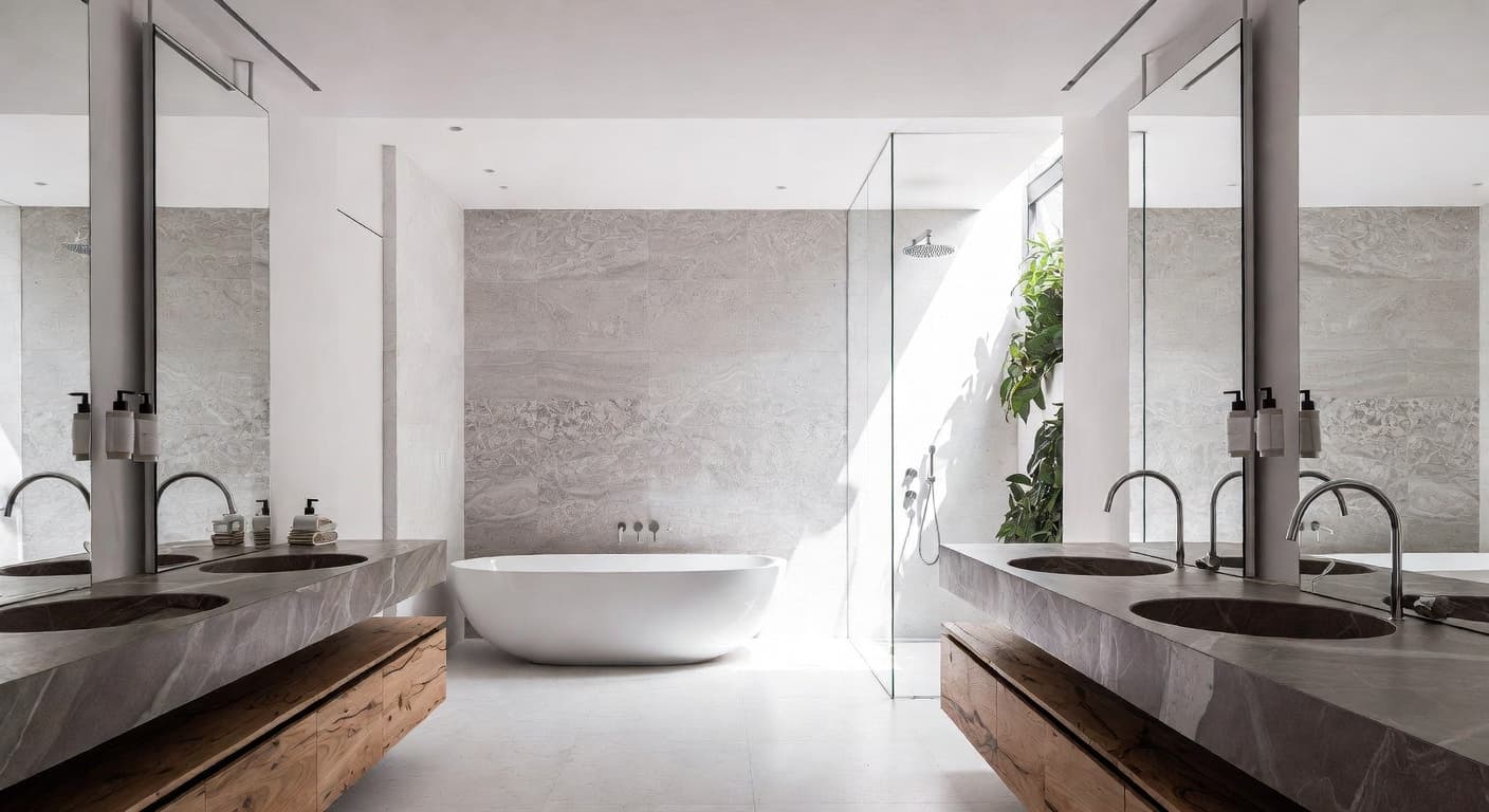 Futuristic Bathroom design preview