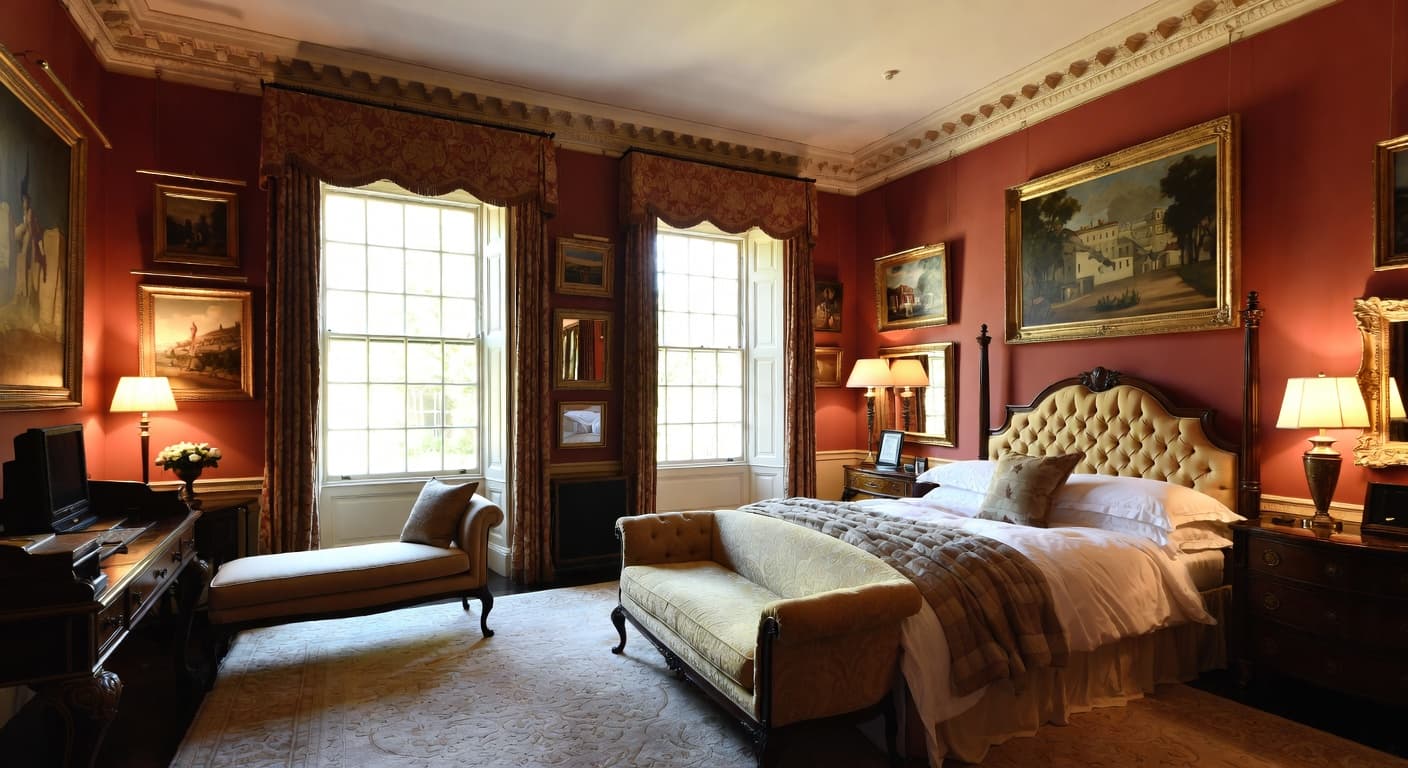 Georgian Bedroom design preview