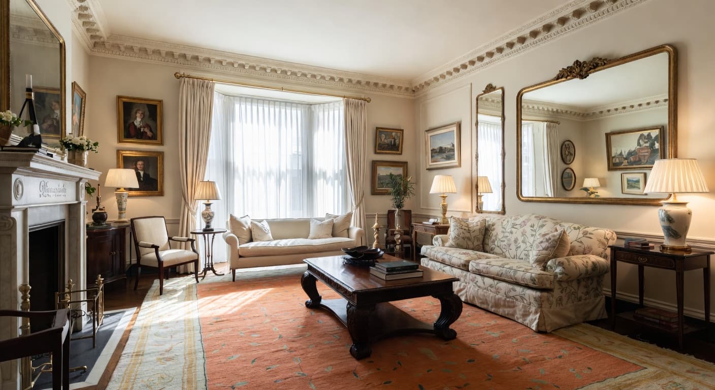 Georgian Living Room design preview