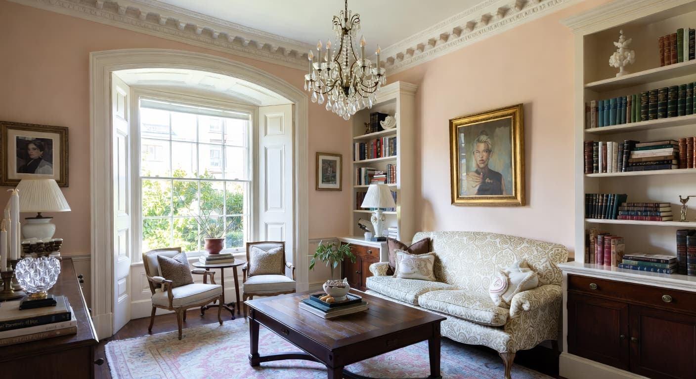 Georgian playroom interior design - featuring georgian style furniture, decor, colors, and layout ideas for your playroom