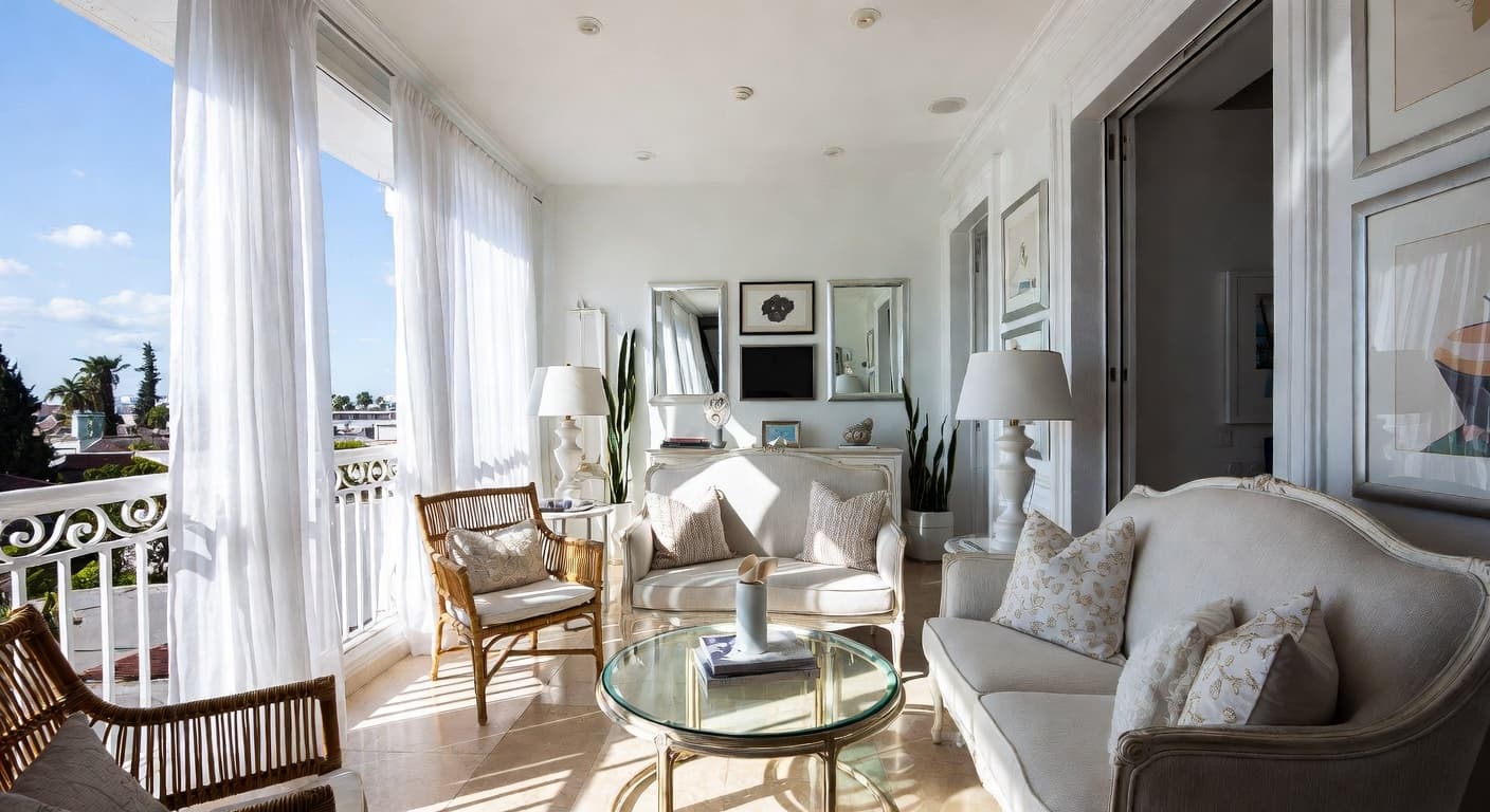 Glam Balcony / Terrace design preview