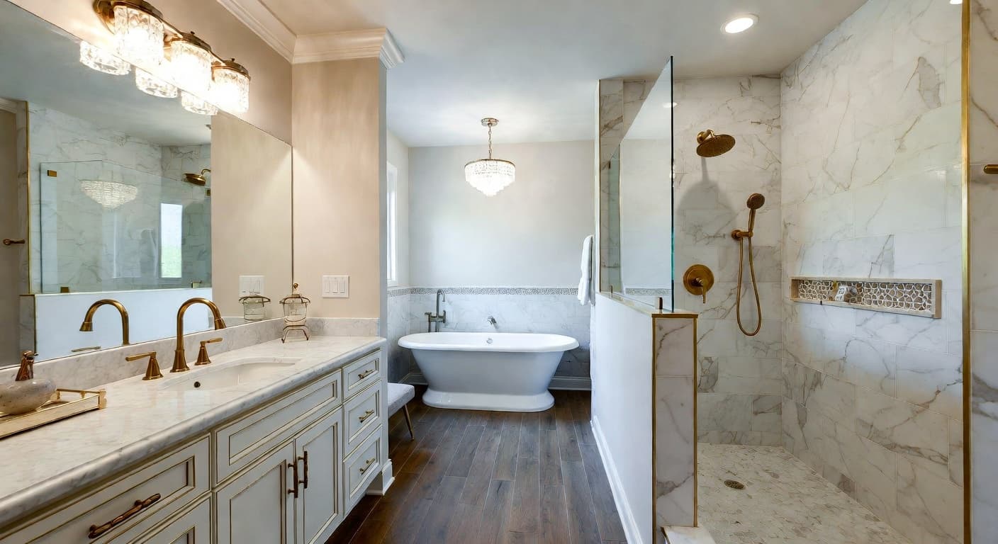 Glam Bathroom design preview