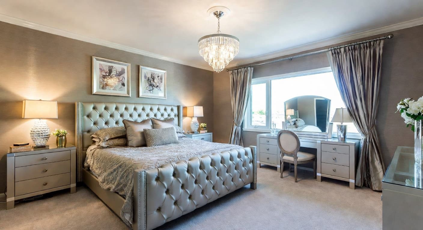 Glam Bedroom design preview