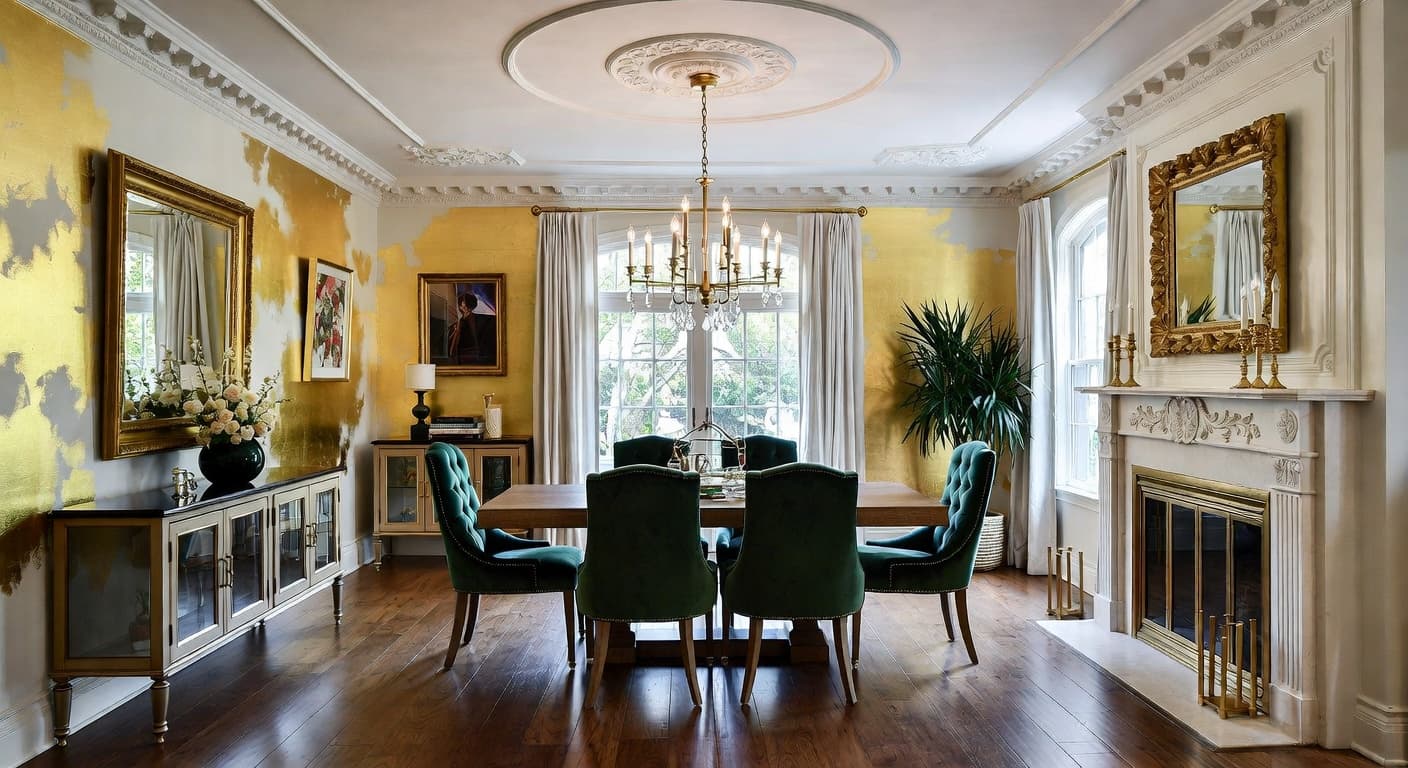 Glam Dining Room design preview